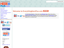 Tablet Screenshot of everythinghereplus.com
